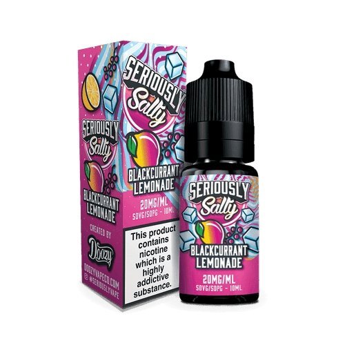 Buy Seriously Salty 10ml Nic Salt (Pack of 10) - Blackcurrant Lemonade
