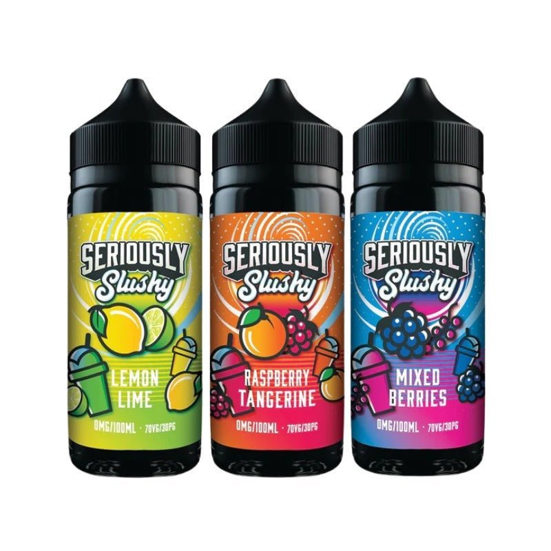 Buy Seriously Slushly 100ml Shortfill - Raspberry Tangerine
