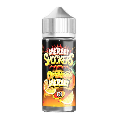 Buy Sherbet Shockers 100ml Shortfill - Orange Sherbet