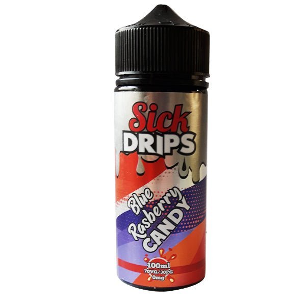 Buy Sick Drips 100ml Shortfill - Blue Raspberry Candy