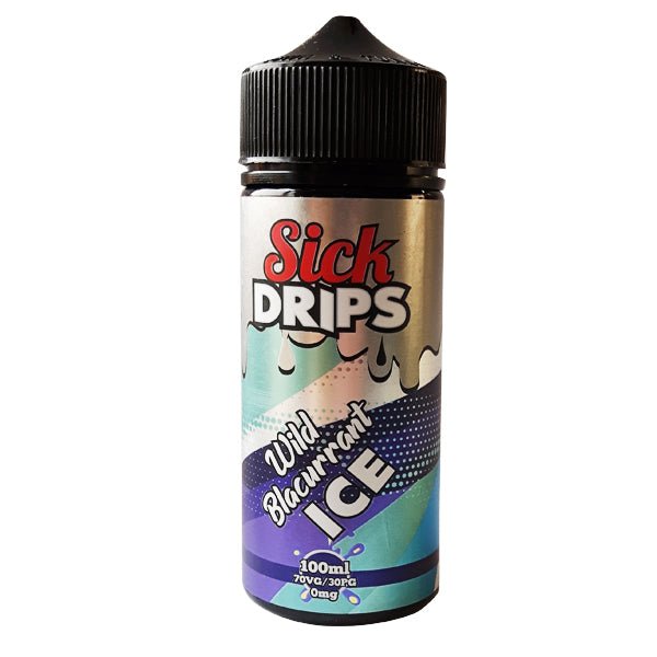 Buy Sick Drips 100ml Shortfill - Wild Blackcurrant Ice