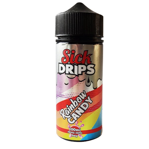 Buy Sick Drips 100ml Shortfill - Rainbow Candy