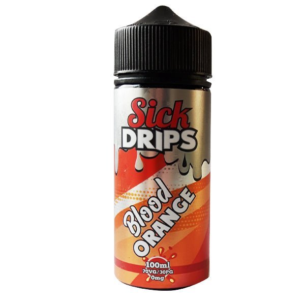 Buy Sick Drips 100ml Shortfill - Blood Orange