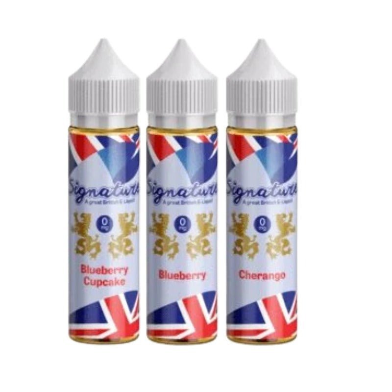 Buy Signature 50ml Shortfill - Blueberry