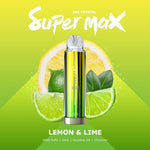 Buy Ske Crystal Original Super Max 4500 Disposable Vape Puff Pod Box Of 10 - Lemon & Lime