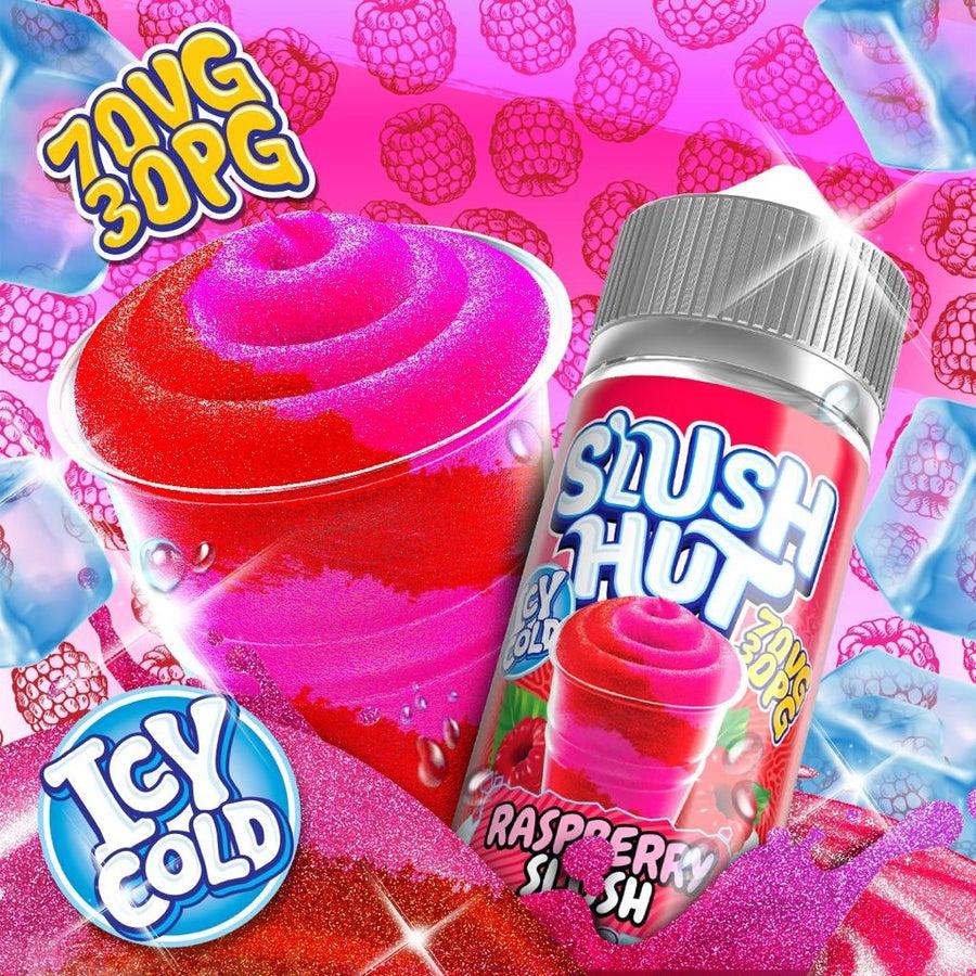 Buy Slush Hut 100ml E - liquids - Raspberry Slush
