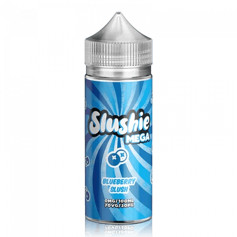 Buy Slushie Mega 100ml Shortfill E - Liquids - Blueberry Slush