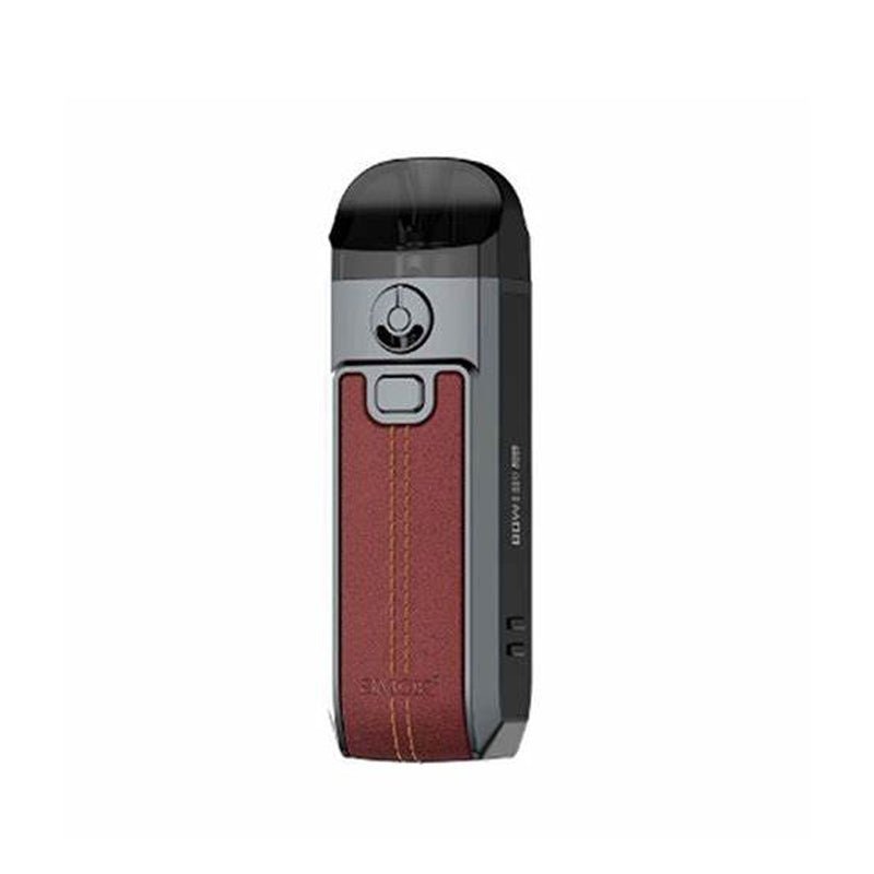 Buy Smok Nord 4 Pod Vape Kit - Red Leather