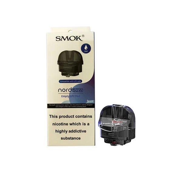 Buy Smok Nord 50W Empty LP2 Pod 2ML - Pack of 3 -