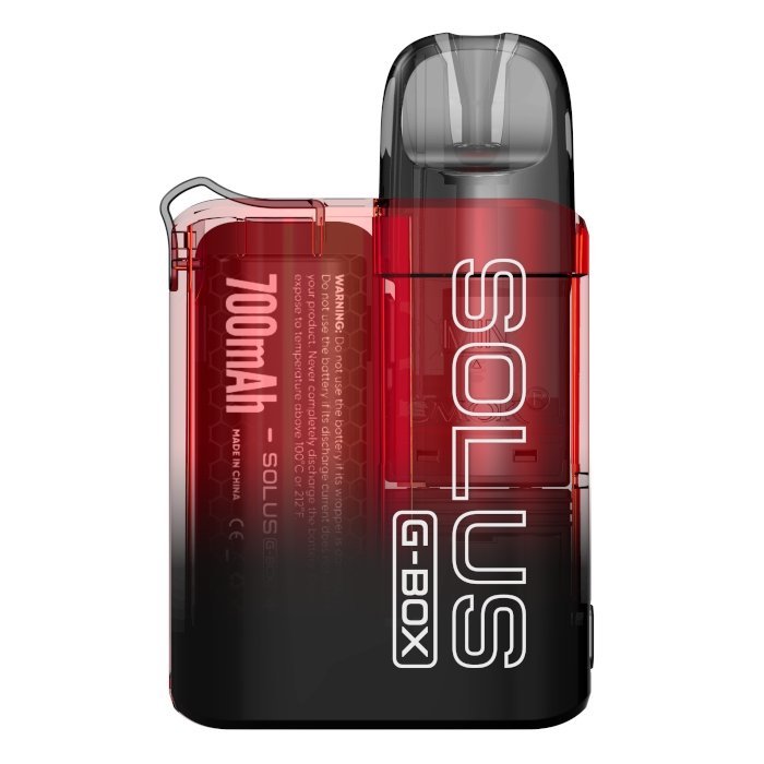 Buy Smok Solus G Box Pod Kit - Transparent Red