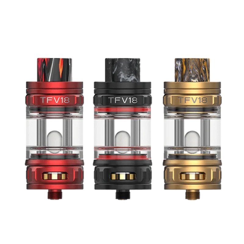 Buy SMOK - TFV18 - TANK - Platting Matte Black