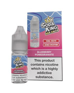 Buy Soda King Nic Salt 10ml - Box of 10 - Blueberry Pomegranate