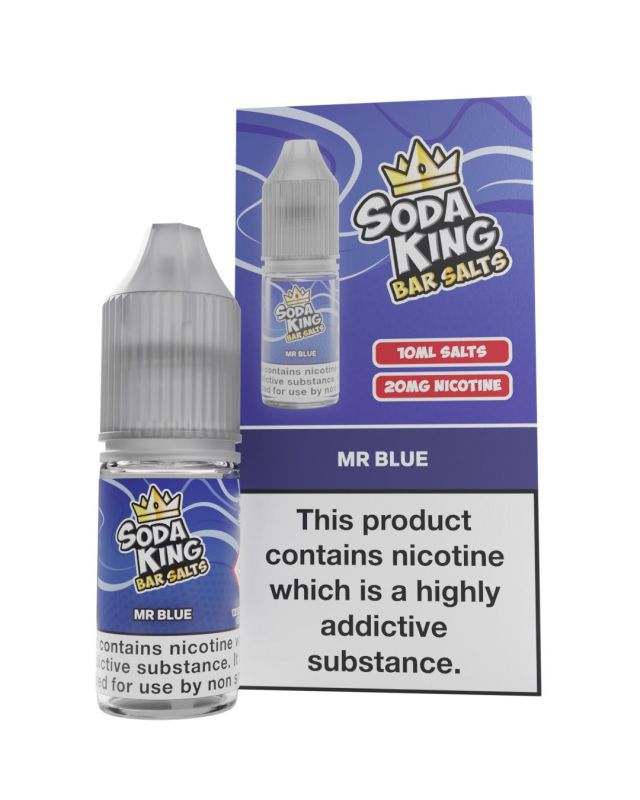 Buy Soda King Nic Salt 10ml - Box of 10 - Mr Blue
