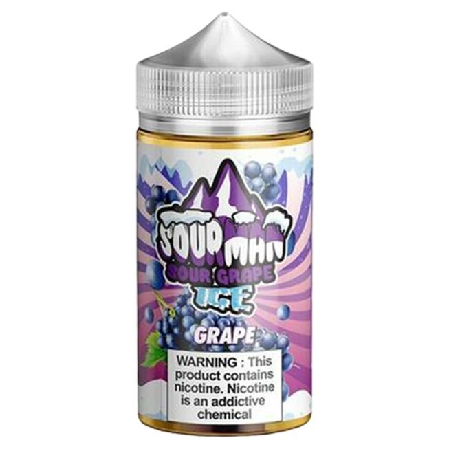 Buy Sour Man Ice 200ml Shortfill - Grape Ice