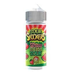 Buy Sour Shockers 100ml E - Liquid - Straw Melon Sour