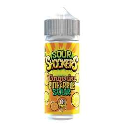 Buy Sour Shockers 100ml E - Liquid - Tangerine & Pineapple