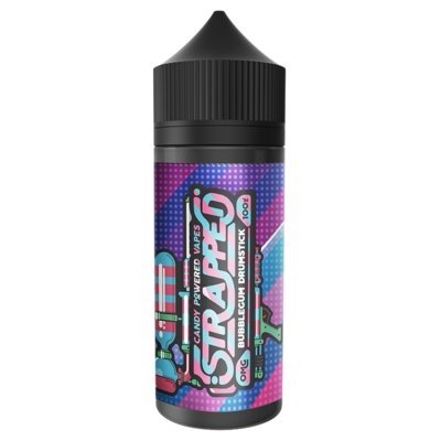 Buy Strapped 100ML Shortfill - Bubblegum Drumstick