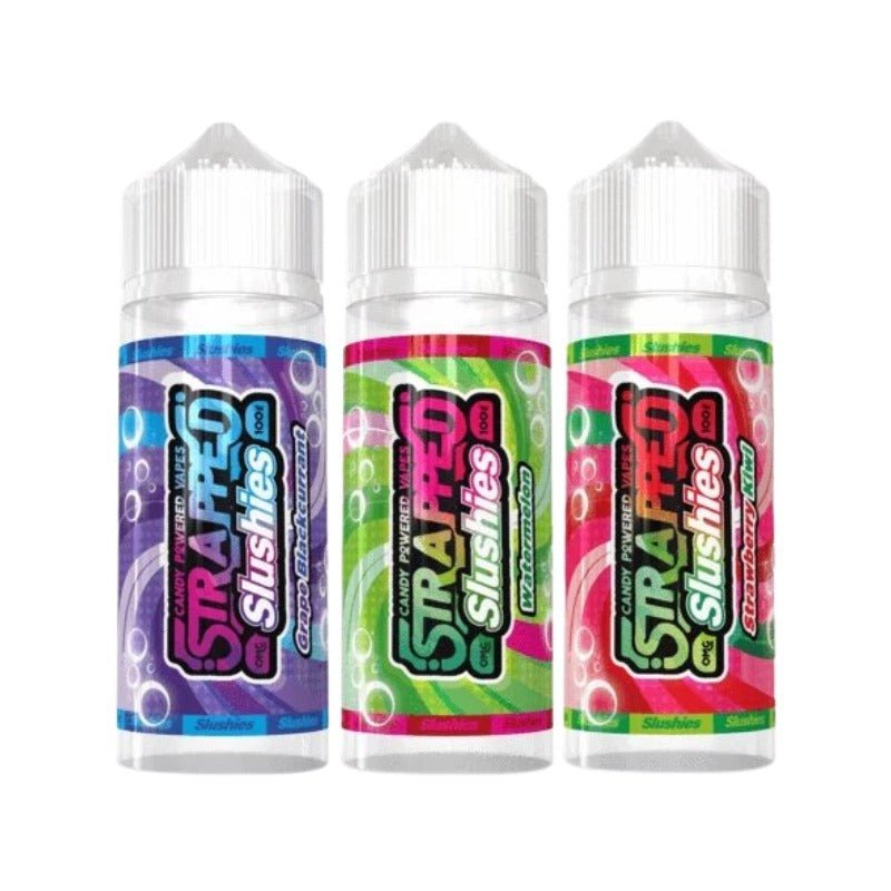 Buy Strapped Slushies 100ml Shortfill - Watermelon