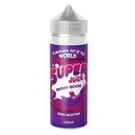 Buy Super Juice 100ml E - liquid Shortfill - Berry Boom