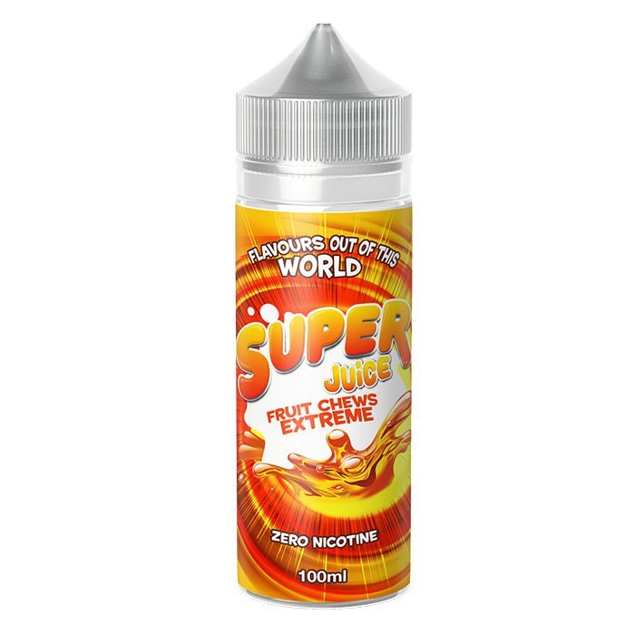 Buy Super Juice 100ml E - liquid Shortfill - Fruit Chew Extreme