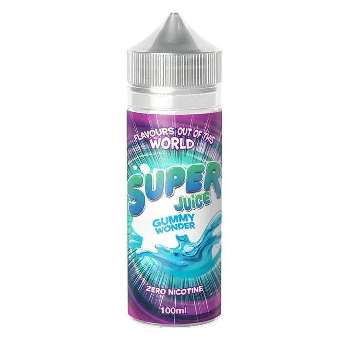 Buy Super Juice 100ml E - liquid Shortfill - Gummy Wonder