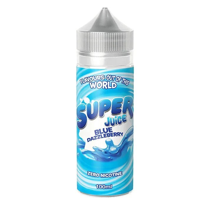 Buy Super Juice 100ml E - liquid Shortfill - Blue Dazzleberry