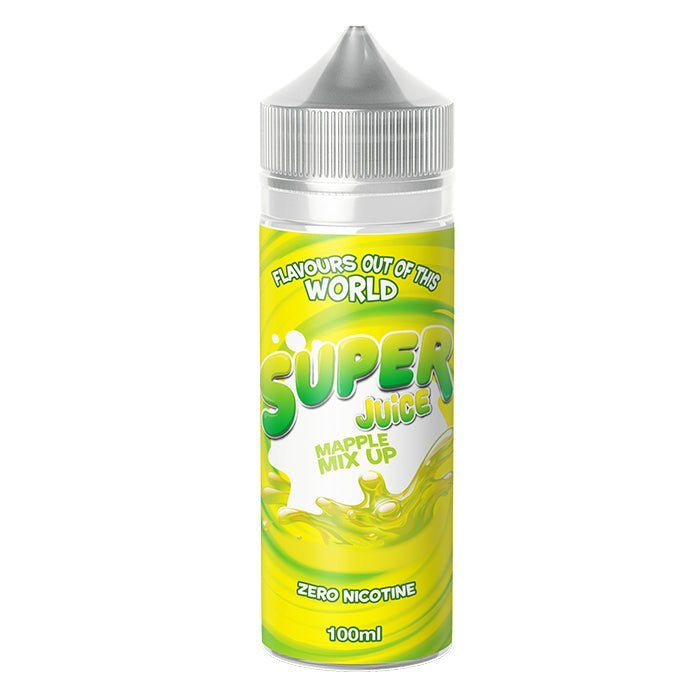 Buy Super Juice 100ml E - liquid Shortfill - Mapple Mix UP
