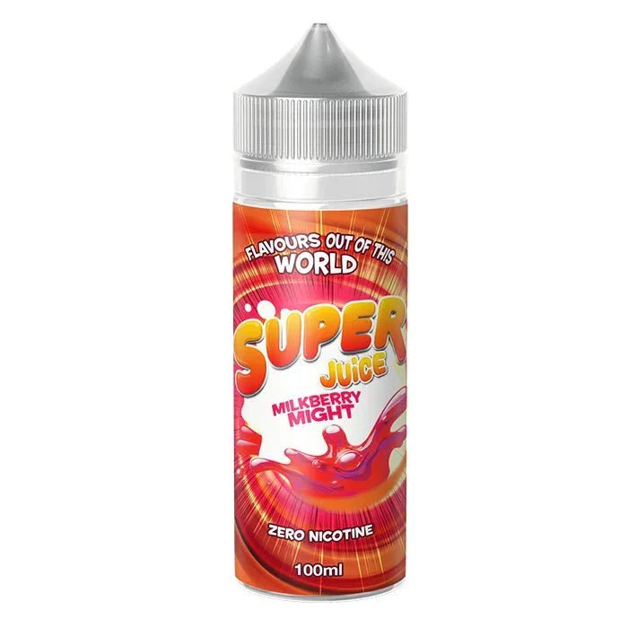 Buy Super Juice 100ml E - liquid Shortfill - Milkberry Might