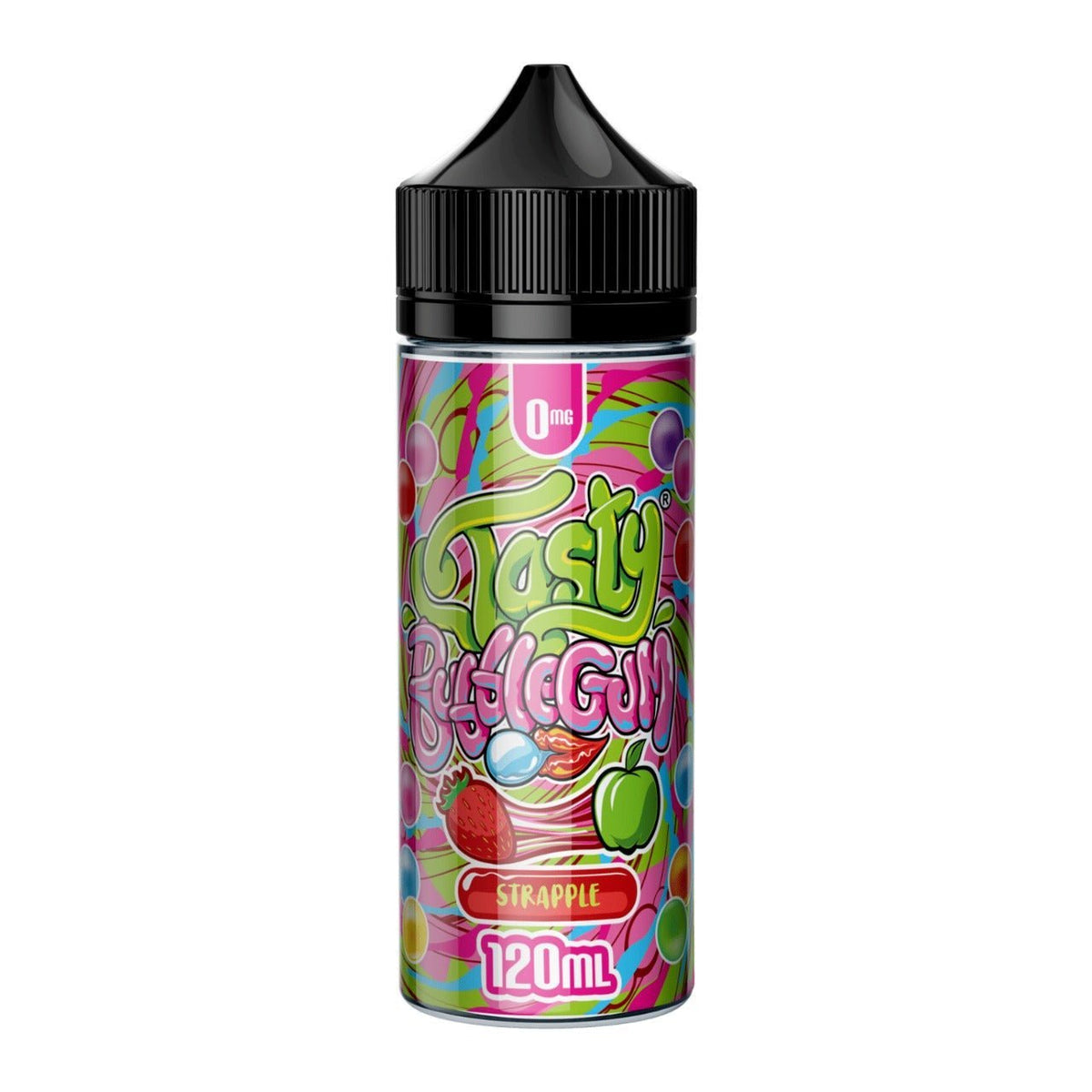 Buy Tasty Bubblegum 100ml Shortfill - Strapple