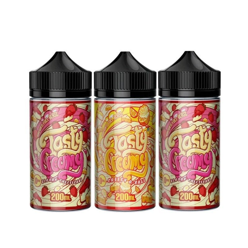 Buy Tasty Creamy 200ml Shortfill - Bloody Cheesecake