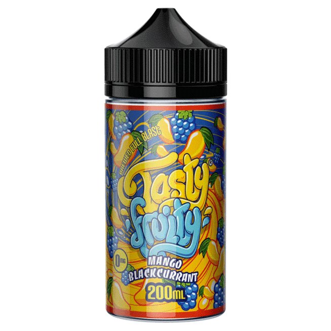 Buy Tasty Fruity 200ml Shortfill - Mango Blackcurrant