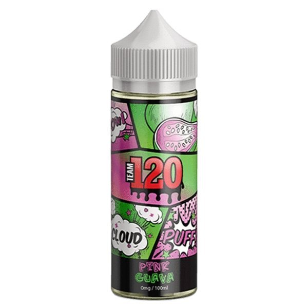 Buy Team 120 100ml Shortfill - Pink Guava
