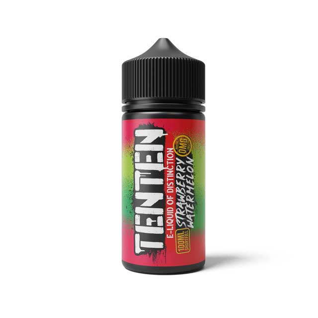 Buy Ten Ten E - liquid 100ml Shortfill - Strawberry Watermelon