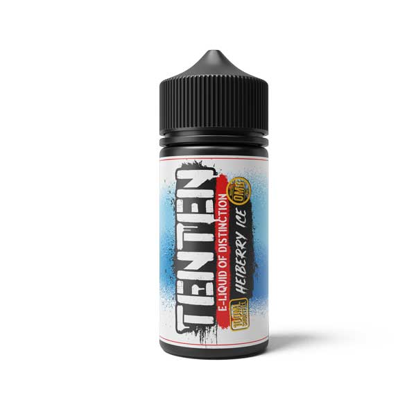 Buy Ten Ten E - liquid 100ml Shortfill - Heiberry Ice