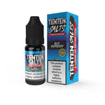 Buy Ten Ten Nic Salts 10ml E - liquids - Box of 10 - Blue Raspberry