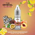 Buy Hayati Crystal Pro Max Hayati Nic Salts 10ml - Box of 10 - Lemon Peach Passionfruit