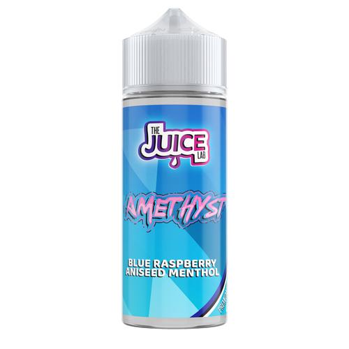 Buy The Juice Lab - Amethyst 100ml Shortfill - Blue Raspberry Aniseed Menthol