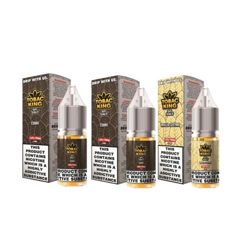 Buy Tobac King 10ML Nic Salt (Pack of 10) - 10mg