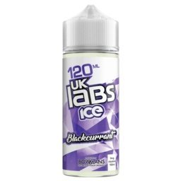 Buy Uk Labs Ice 100ml Shortfill - Blackcurrant