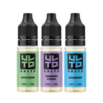 Buy ULTD 10ML Nic Salt (Pack of 10) - 10mg