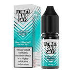 Buy Ultimate Bar Salt 10ml E - liquids Nic Salts - Box of 10 - Menthol Breeze
