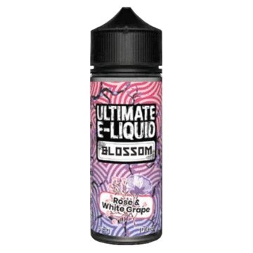 Buy Ultimate E - Liquid Blossom 100ML Shortfill - Rose & White Grape