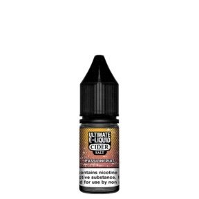 Buy Ultimate E - Liquid Cider 10ML Nic Salt (Pack of 10) - 10mg