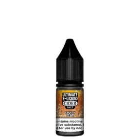 Buy Ultimate E - Liquid Cider 10ML Nic Salt (Pack of 10) - 10mg