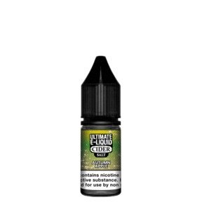 Buy Ultimate E - Liquid Cider 10ML Nic Salt (Pack of 10) - 10mg