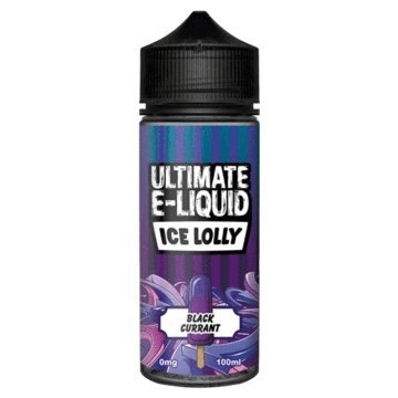 Buy Ultimate E - Liquid Ice Lolly 100ML Shortfill - Blackcurrant