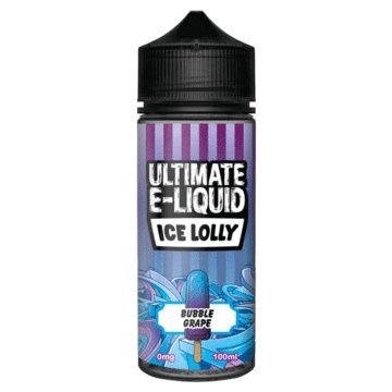 Buy Ultimate E - Liquid Ice Lolly 100ML Shortfill - Bubble Grape