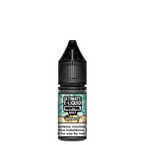 Buy Ultimate E - Liquid Menthol 10ML Nic Salt (Pack of 10) - 10mg