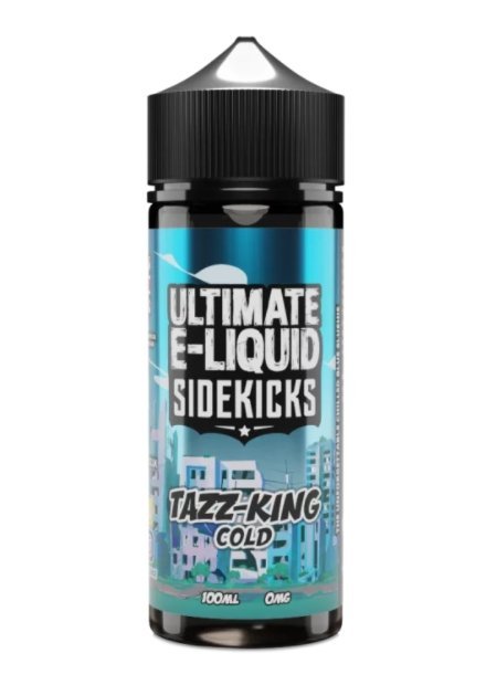 Buy Ultimate E - Liquid Sidekicks 100ML Shortfill - Tazz - King Cold