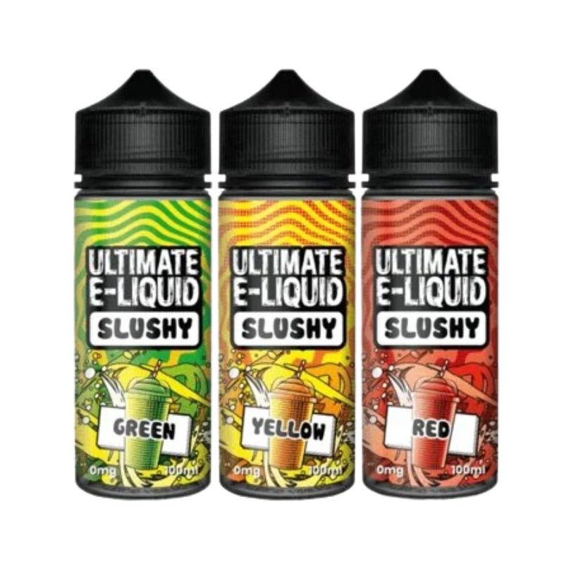 Buy Ultimate E - Liquid Slushy 100ML Shortfill - Yellow